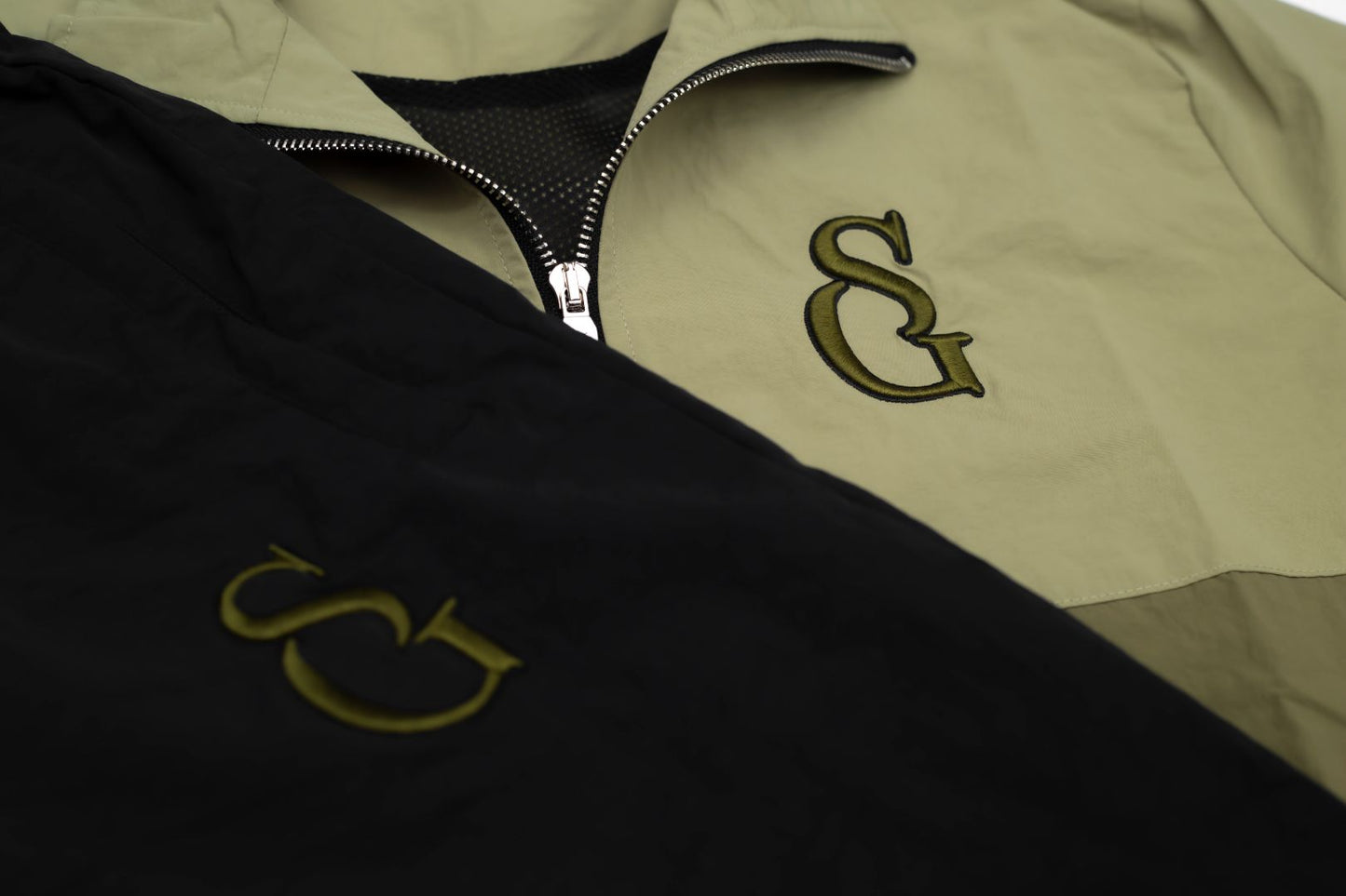 Khaki Colourway Nylon 'SG' Tracksuit