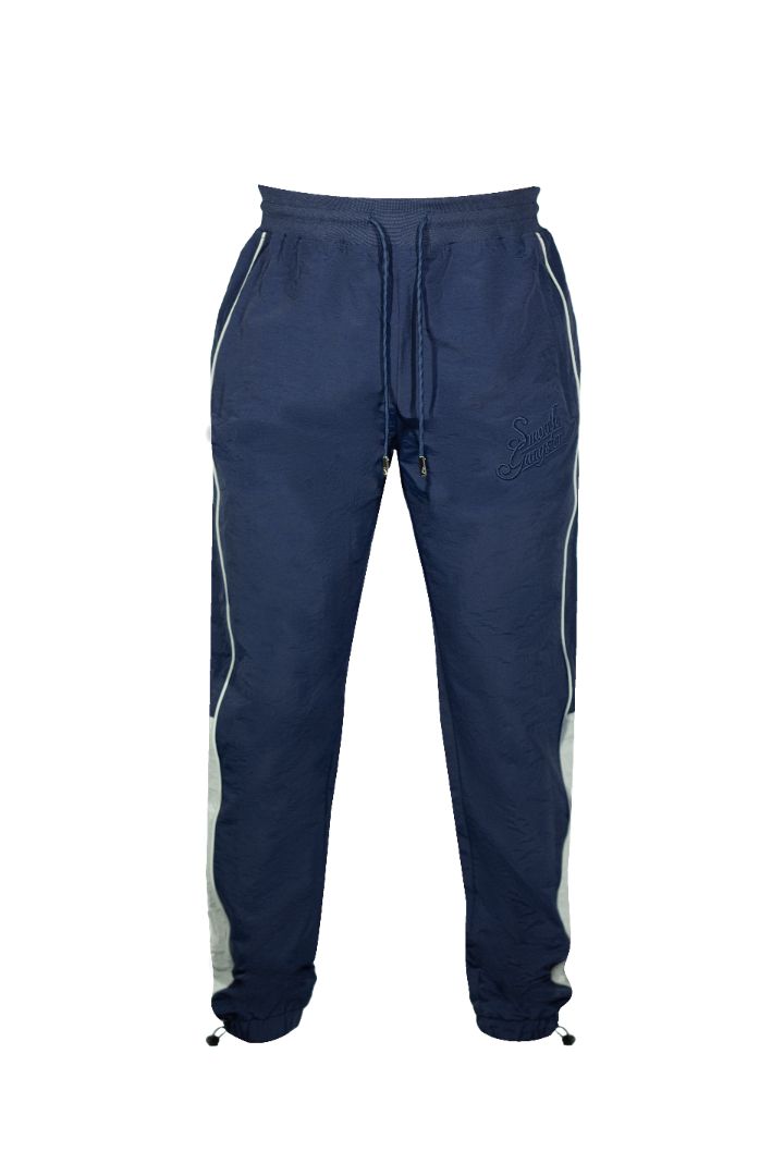 Dark Navy Blue Nylon 'Smooth Gangster' Tracksuit