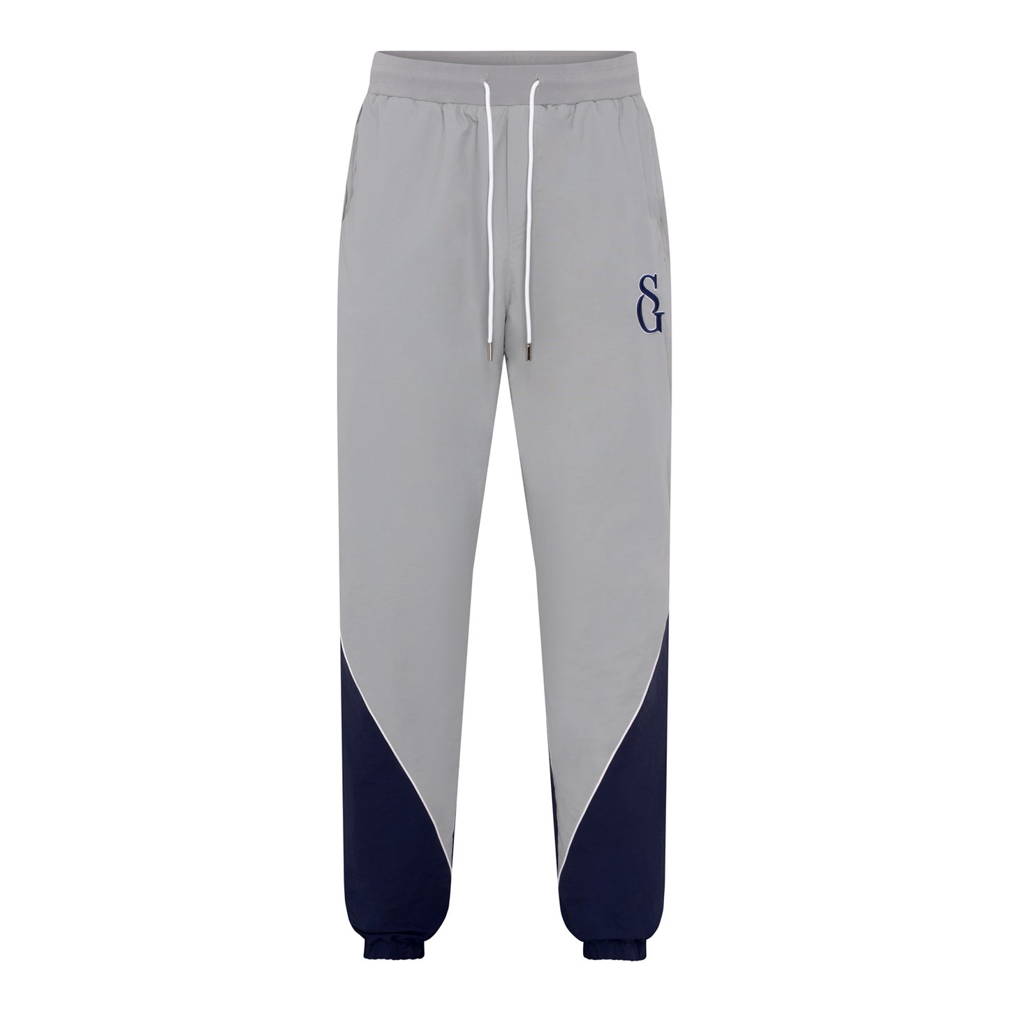 Grey & Blue Colourway Nylon 'SG' Tracksuit