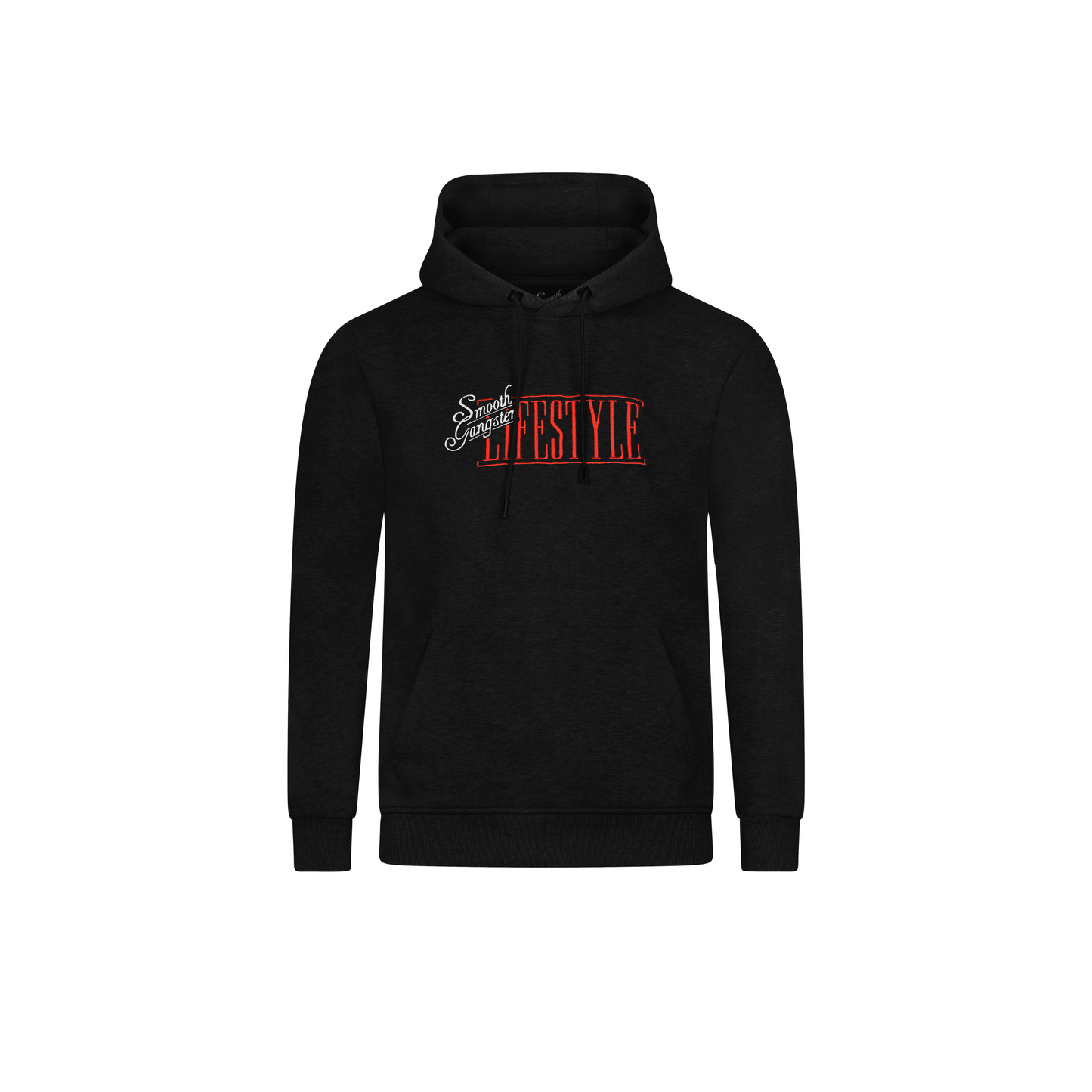 Black Smooth Gangster Lifestyle Tracksuit
