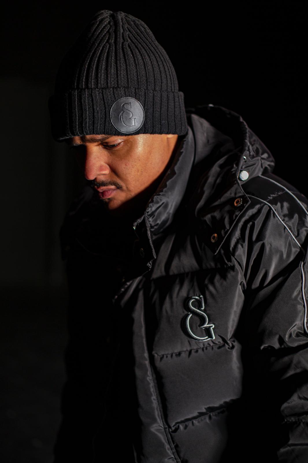 Smooth Gangster Black Puffer Jacket