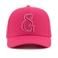 Pink ‘SG’ Cap With white Outline